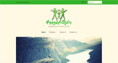 Desktop Screenshot of happylifestyles.com